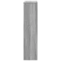 Cubierta de radiador madera ingeniería gris Sonoma 78x20x82 cm de , Accesorios para radiadores de calefacción - Ref: Foro24-8...