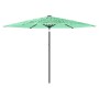 Sombrilla de jardín con poste de acero verde 288x288x225 cm de , Sombrillas - Ref: Foro24-4005107, Precio: 87,92 €, Descuento: %