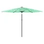Sombrilla de jardín con poste de acero verde 288x288x225 cm de , Sombrillas - Ref: Foro24-4005107, Precio: 97,14 €, Descuento: %