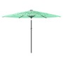 Sombrilla de jardín con poste de acero verde 288x288x225 cm de , Sombrillas - Ref: Foro24-4005107, Precio: 87,92 €, Descuento: %