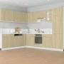 Mueble frigorífico madera ingeniería roble Sonoma 60x57x207 cm de , Armarios de cocina - Ref: Foro24-849626, Precio: 152,40 €...
