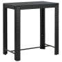 Juego de bar de jardín de 7 piezas con cojines ratán PE negro de , Conjuntos de jardín - Ref: Foro24-3261455, Precio: 449,71 ...