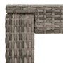 Juego de bar de jardín de 7 piezas con cojines ratán PE gris de , Conjuntos de jardín - Ref: Foro24-3261457, Precio: 415,62 €...