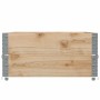 Collares de palets 2 unidades madera maciza de pino 120x80 cm de , Plataformas de carga y palés - Ref: Foro24-4010275, Precio...