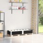 Collar de palet madera maciza de pino negro 150x50 cm de , Plataformas de carga y palés - Ref: Foro24-4010294, Precio: 50,97 ...