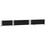 Collar de palet madera maciza de pino negro 150x50 cm de , Plataformas de carga y palés - Ref: Foro24-4010294, Precio: 50,97 ...