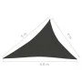 Toldo de vela gris antracita HDPE 160 g/m² 4x5x6,8 m de vidaXL, Sombrillas - Ref: Foro24-311101, Precio: 33,21 €, Descuento: %