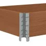 Collar de palet madera maciza de pino marrón 150x50 cm de , Plataformas de carga y palés - Ref: Foro24-4010296, Precio: 48,88...
