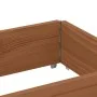 Collar de palet madera maciza de pino marrón 150x50 cm de , Plataformas de carga y palés - Ref: Foro24-4010296, Precio: 48,88...