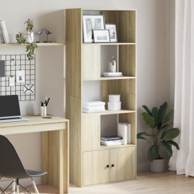Estantería de madera de ingeniería roble Sonoma 70x36x189 cm de , Librerías y estanterías - Ref: Foro24-3295319, Precio: 114,...