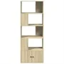 Estantería de madera de ingeniería roble Sonoma 70x36x189 cm de , Librerías y estanterías - Ref: Foro24-3295319, Precio: 112,...