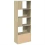 Estantería de madera de ingeniería roble Sonoma 70x36x189 cm de , Librerías y estanterías - Ref: Foro24-3295319, Precio: 112,...