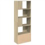 Estantería de madera de ingeniería roble Sonoma 70x36x189 cm de , Librerías y estanterías - Ref: Foro24-3295319, Precio: 114,...