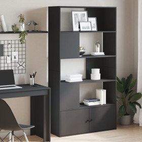 Estantería de madera de ingeniería negra 100x36x189 cm de , Librerías y estanterías - Ref: Foro24-3295325, Precio: 141,97 €, ...
