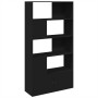Estantería de madera de ingeniería negra 100x36x189 cm de , Librerías y estanterías - Ref: Foro24-3295325, Precio: 141,97 €, ...