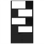 Estantería de madera de ingeniería negra 100x36x189 cm de , Librerías y estanterías - Ref: Foro24-3295325, Precio: 141,97 €, ...
