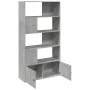 Estantería de madera de ingeniería gris hormigón 100x36x189 cm de , Librerías y estanterías - Ref: Foro24-3295327, Precio: 12...