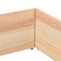 Collares de palets 2 unidades madera maciza de pino 150x100 cm de , Plataformas de carga y palés - Ref: Foro24-4010305, Preci...