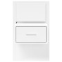 Mesitas de noche de pared con luces LED 2 unidades blanco de , Mesitas de noche - Ref: Foro24-848158, Precio: 135,79 €, Descu...