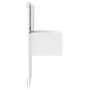 Mesitas de noche de pared con luces LED 2 unidades blanco de , Mesitas de noche - Ref: Foro24-848158, Precio: 135,79 €, Descu...