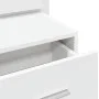Mesitas de noche de pared con luces LED 2 unidades blanco by , Nightstands - Ref: Foro24-848158, Price: 131,33 €, Discount: %