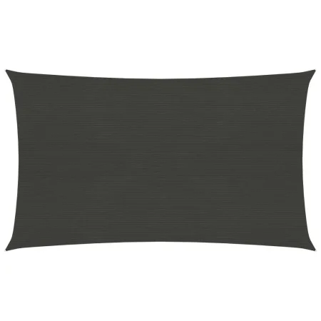 Toldo de vela gris antracita HDPE 160 g/m² 2x5 m de vidaXL, Sombrillas - Ref: Foro24-311066, Precio: 30,29 €, Descuento: %