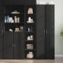 Aparador alto madera de ingeniería negro 40x41x185 cm de , Aparadores - Ref: Foro24-3281667, Precio: 88,44 €, Descuento: %
