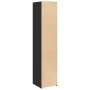 Aparador alto madera de ingeniería negro 40x41x185 cm de , Aparadores - Ref: Foro24-3281667, Precio: 88,44 €, Descuento: %