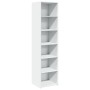 Aparador alto madera de ingeniería blanco 45x41x185 cm de , Aparadores - Ref: Foro24-3281673, Precio: 99,70 €, Descuento: %
