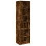 Aparador alto madera de ingeniería roble ahumado 50x41x185 cm de , Aparadores - Ref: Foro24-3281684, Precio: 97,28 €, Descuen...