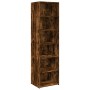 Aparador alto madera de ingeniería roble ahumado 50x41x185 cm de , Aparadores - Ref: Foro24-3281684, Precio: 99,39 €, Descuen...