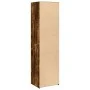 Aparador alto madera de ingeniería roble ahumado 50x41x185 cm de , Aparadores - Ref: Foro24-3281684, Precio: 97,28 €, Descuen...