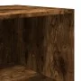 Aparador alto madera de ingeniería roble ahumado 50x41x185 cm de , Aparadores - Ref: Foro24-3281684, Precio: 97,28 €, Descuen...