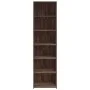 Aparador alto madera de ingeniería marrón roble 50x41x185 cm by , Sideboards - Ref: Foro24-3281686, Price: 101,33 €, Discount: %