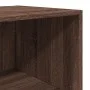 Aparador alto madera de ingeniería marrón roble 50x41x185 cm by , Sideboards - Ref: Foro24-3281686, Price: 101,33 €, Discount: %
