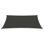 Toldo de vela gris antracita HDPE 160 g/m² 2,5x3,5 m de vidaXL, Sombrillas - Ref: Foro24-311068, Precio: 28,41 €, Descuento: %