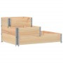 Arriate elevado de 3 niveles madera maciza de pino 120x80 cm de , Maceteros y jardineras - Ref: Foro24-4010313, Precio: 80,47...