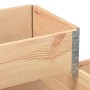 Arriate elevado de 3 niveles madera maciza de pino 120x80 cm de , Maceteros y jardineras - Ref: Foro24-4010313, Precio: 80,47...