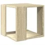Mesa de centro madera de ingeniería roble Sonoma 32x32x30 cm de , Mesas de centro - Ref: Foro24-848145, Precio: 26,08 €, Desc...