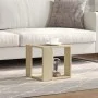 Mesa de centro madera de ingeniería roble Sonoma 32x32x30 cm de , Mesas de centro - Ref: Foro24-848145, Precio: 26,08 €, Desc...