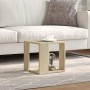 Mesa de centro madera de ingeniería roble Sonoma 32x32x30 cm de , Mesas de centro - Ref: Foro24-848145, Precio: 25,88 €, Desc...