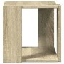Mesa de centro madera de ingeniería roble Sonoma 32x32x30 cm de , Mesas de centro - Ref: Foro24-848145, Precio: 26,08 €, Desc...