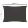 Toldo de vela antracita HDPE 160 g/m² 6x7 m de vidaXL, Sombrillas - Ref: Foro24-311084, Precio: 80,96 €, Descuento: %