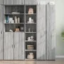 Aparador alto madera de ingeniería gris Sonoma 40x41x185 cm de , Aparadores - Ref: Foro24-3281671, Precio: 87,80 €, Descuento: %