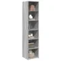 Hoher Schrank aus Sonoma-Eichenholzimitat 40x41x185 cm von , Sideboards - Ref: Foro24-3281671, Preis: 87,80 €, Rabatt: %
