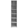 Aparador alto madera de ingeniería gris Sonoma 40x41x185 cm de , Aparadores - Ref: Foro24-3281671, Precio: 88,85 €, Descuento: %
