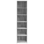 Aparador alto madera de ingeniería gris Sonoma 45x41x185 cm de , Aparadores - Ref: Foro24-3281678, Precio: 95,12 €, Descuento: %