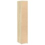Aparador alto madera de ingeniería roble Sonoma 30x41x185 cm de , Aparadores - Ref: Foro24-846413, Precio: 79,16 €, Descuento: %