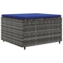 Set de muebles de jardín 6 pzas y cojines ratán sintético gris de , Conjuntos de jardín - Ref: Foro24-3308071, Precio: 388,82...