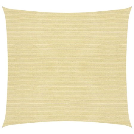 Toldo de vela HDPE beige 160 g/m² 4x4 m de vidaXL, Sombrillas - Ref: Foro24-311111, Precio: 34,75 €, Descuento: %